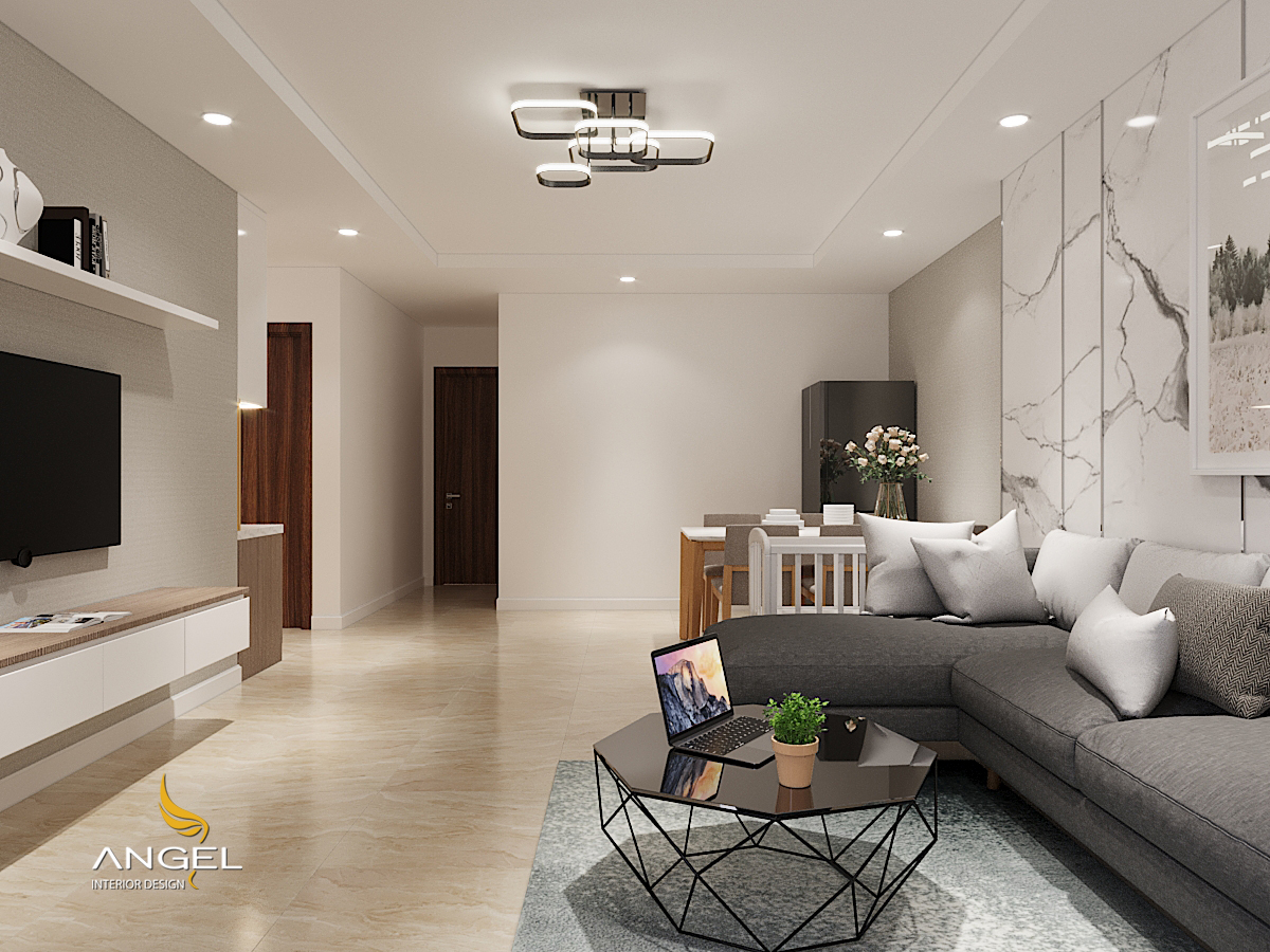 Interior Design Of A 2-Bedroom Apartment Of 68M2 Cityland Park Hills Go Vap  - Ms. Phuong
